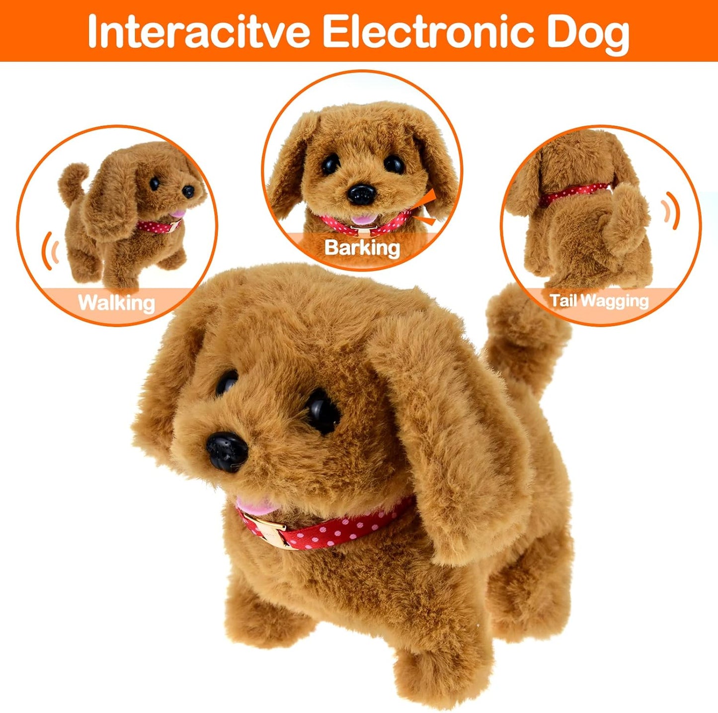 Cachorro de Peluche Interactivo