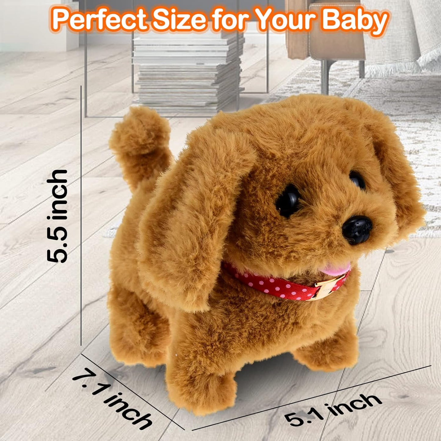 Cachorro de Peluche Interactivo